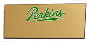 Perkins Name Tag Blank